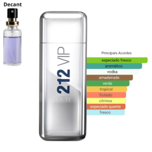 Decant - 212 Vip Carolina Herrera Masculino Eau de Toilette