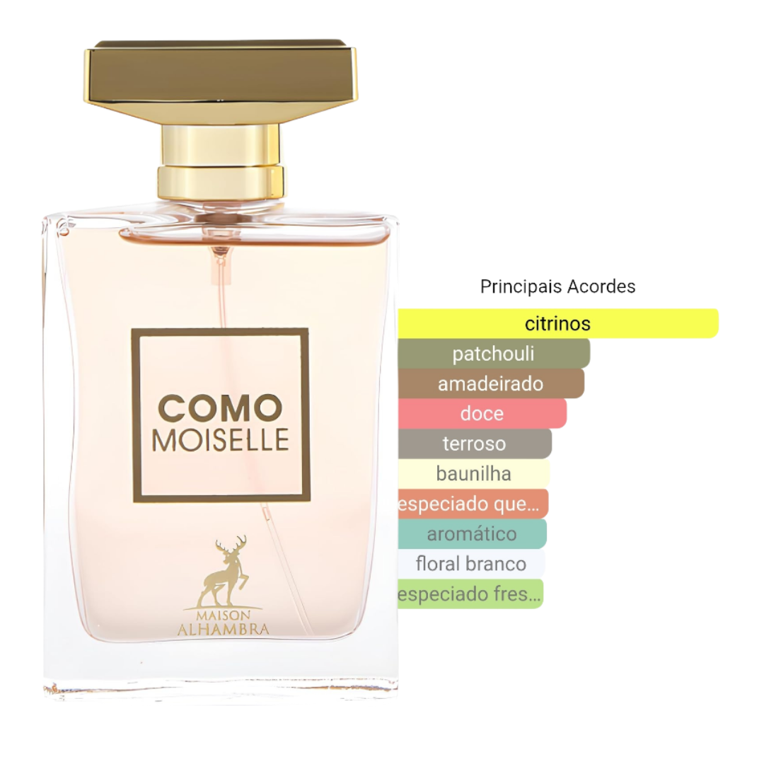 Perfume Maison Alhambra Como Moiselle Feminino Eau de Parfum - Imagem 1