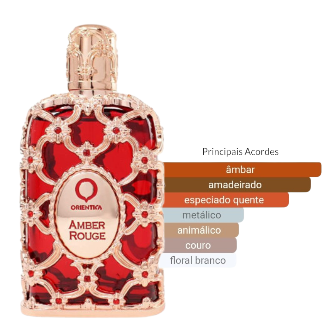 Perfume Amber Rouge Orientica Feminino Eau de Parfum - Imagem 1