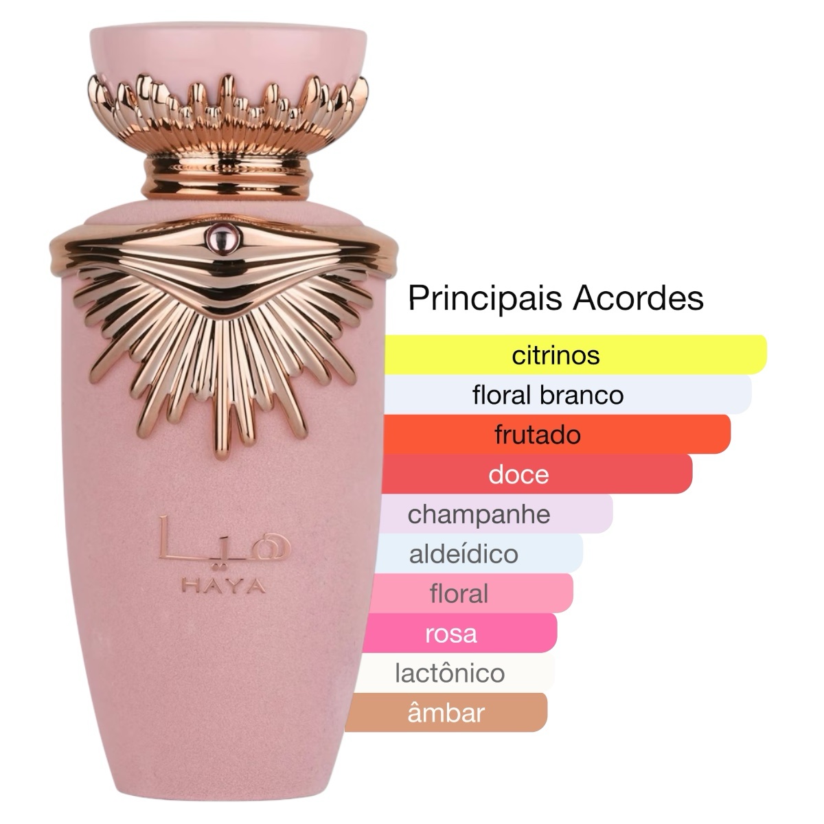 Perfume Lattafa Haya Feminino Eau de Parfum - Imagem 1