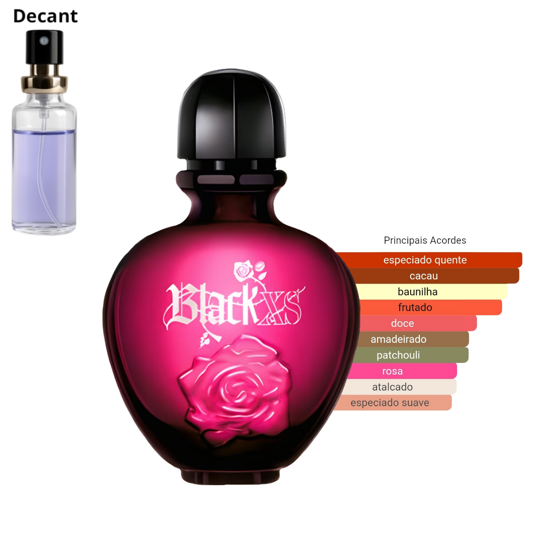 Decant - Paco Rabanne Black XS For Her Feminino Eau de Parfum - Imagem 1