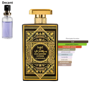 Decant - Al Wataniah Oud Mystery Intense Masculino Eau de Parfum