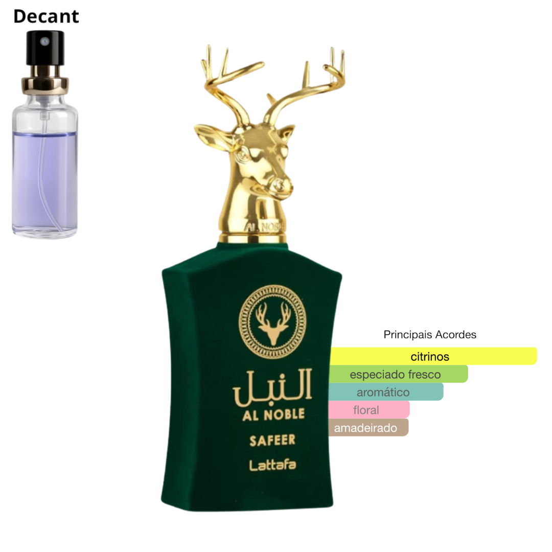 Decant - Lattafa Al Noble Safeer Masculino Eau de Parfum - Imagem 1