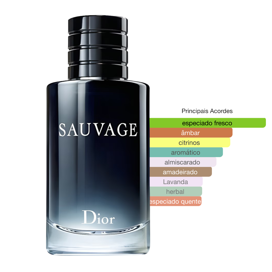 Perfume Sauvage Dior Masculino Eau de Toilette - Imagem 1