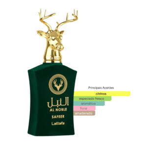 Perfume Lattafa Al Noble Safeer Masculino Eau de Parfum