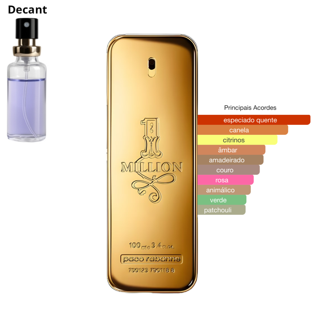 Decant - Perfume 1 Million Rabanne Masculino Eau de Toilette - Imagem 1