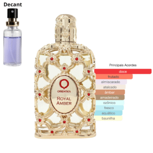 Decant - Royal Amber Orientica Feminino Eau de Parfum