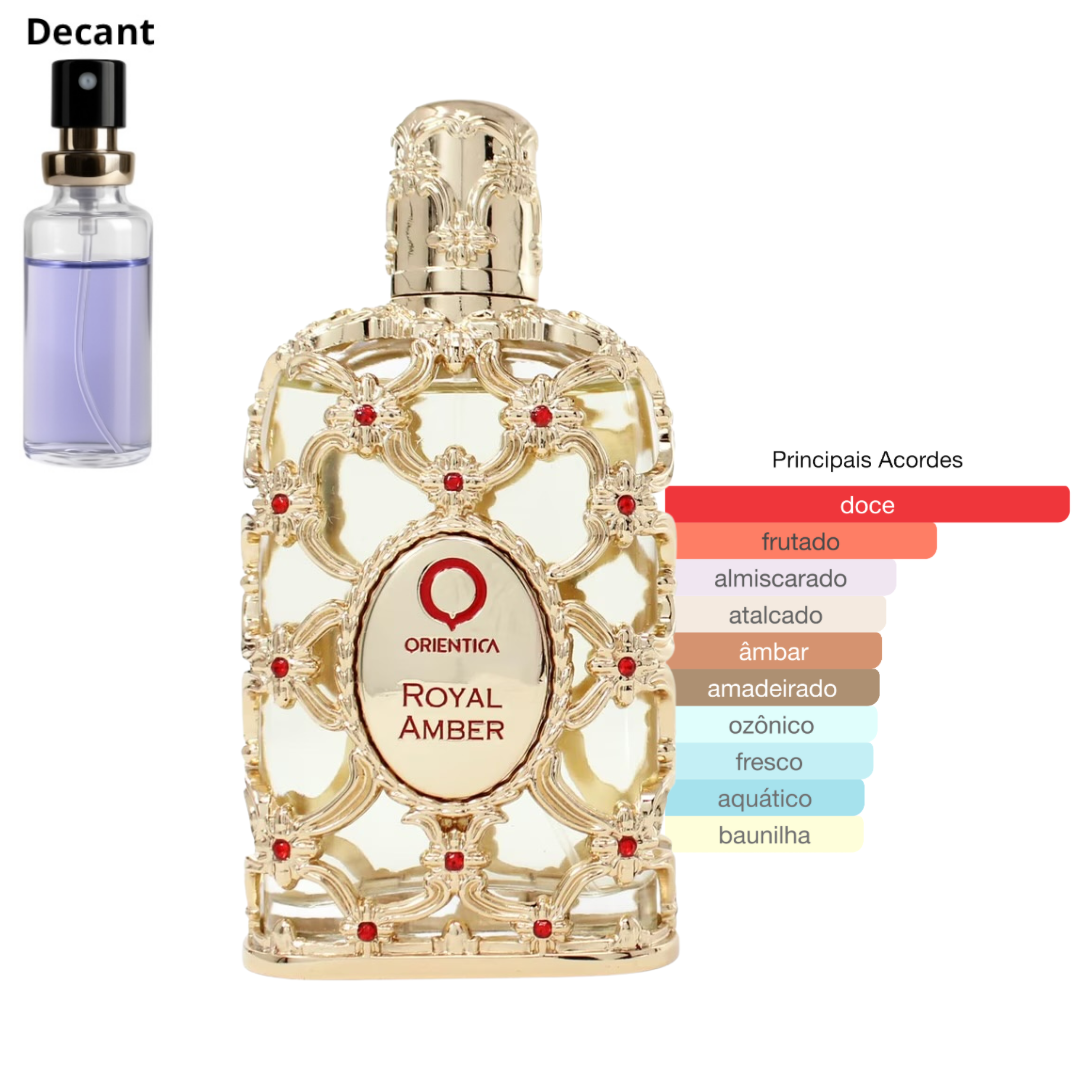 Decant - Royal Amber Orientica Feminino Eau de Parfum - Imagem 1