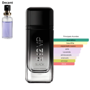 Decant - 212 Vip Black Carolina Herrera Eau de Parfum