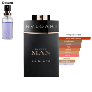Decant - Perfume Bvlgari Men In Black Masculino Eau de Parfum