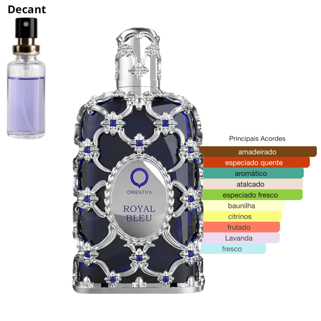 Decant - Royal Bleu Orientica Masculino Eau de Parfum - Imagem 1