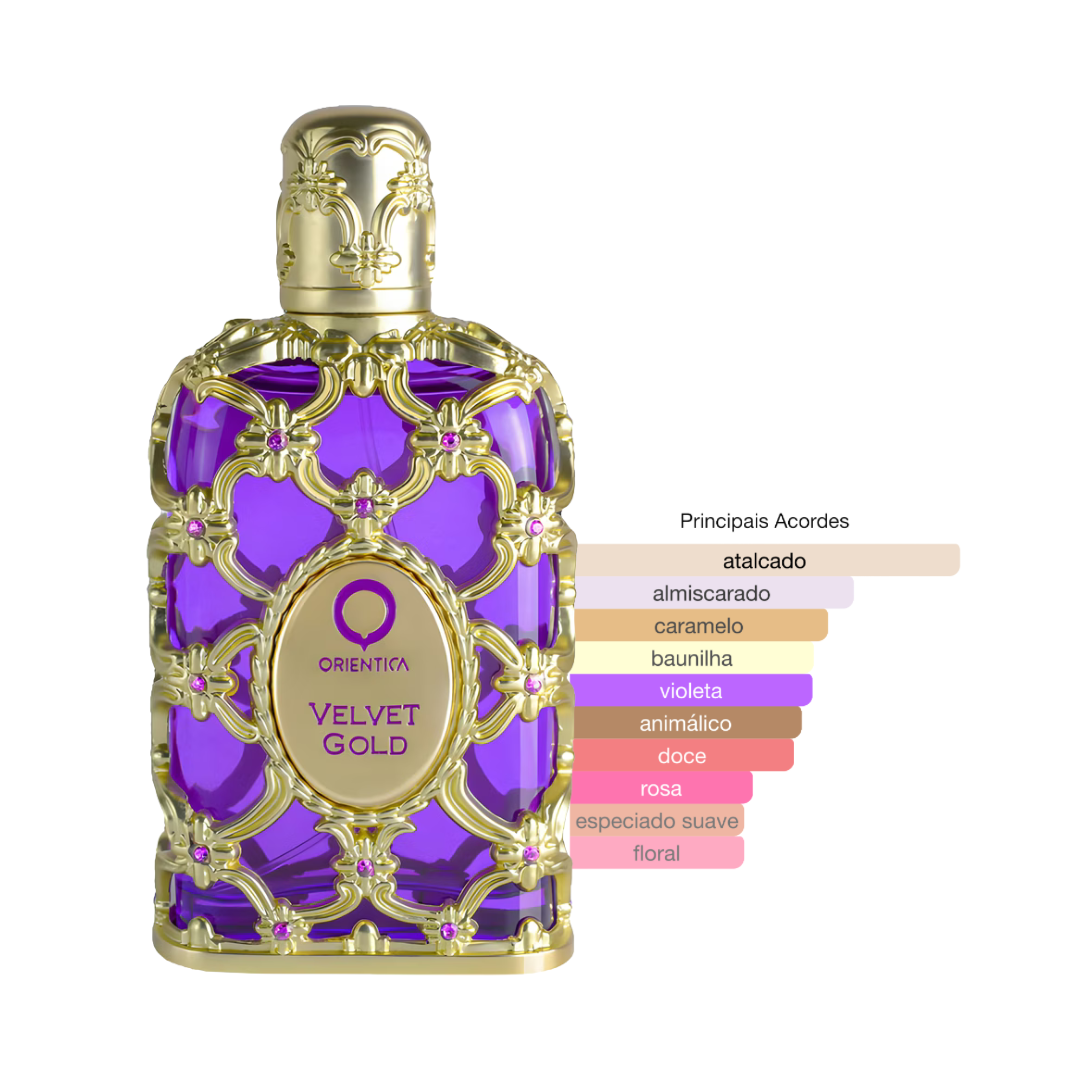 Perfume Luxury Collection Velvet Gold Unissex Eau de Parfum - Imagem 1