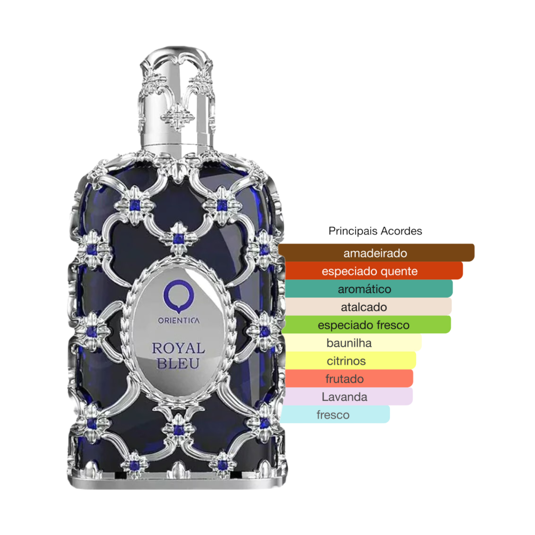Perfume Royal Bleu Orientica Masculino Eau de Parfum - Imagem 1