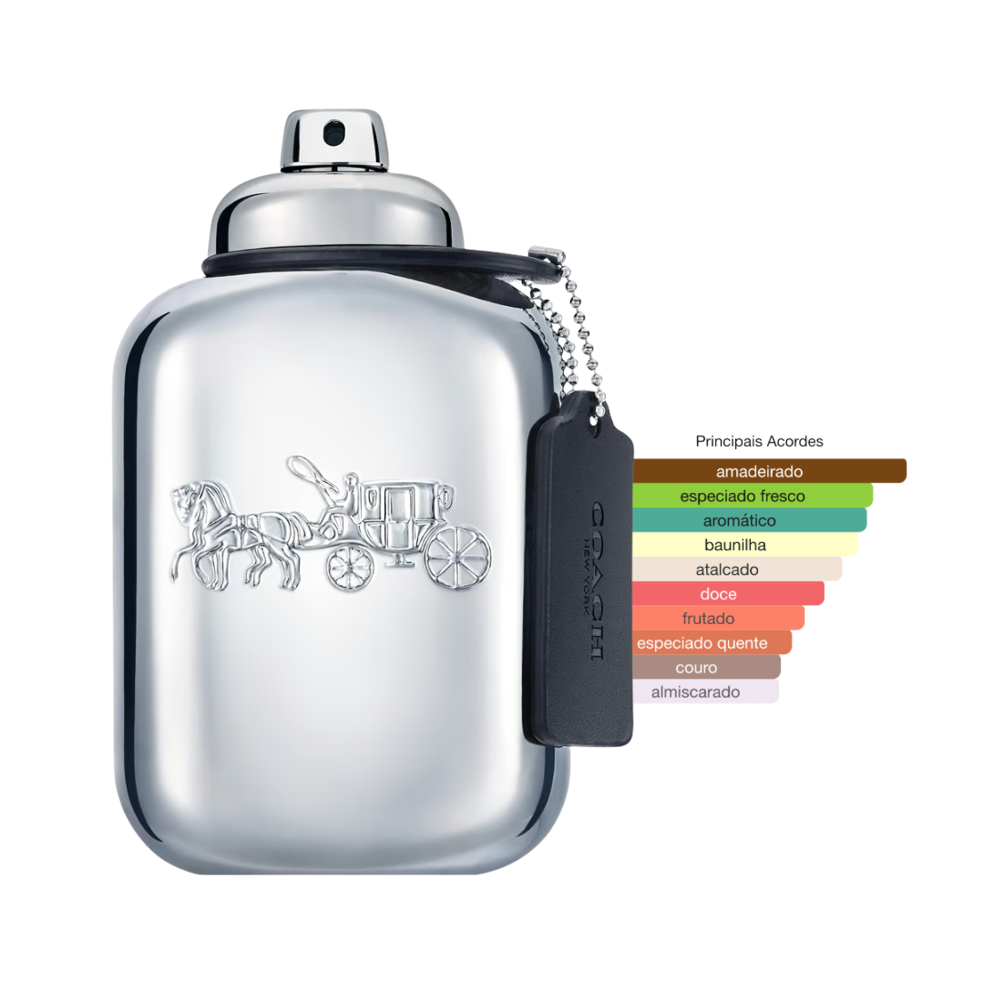 Perfume Coach Platinum Coach Masculino Eau de Parfum - Imagem 1