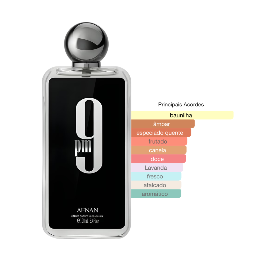 Perfume 9pm Afnan Masculino Eau de Parfum - Imagem 1