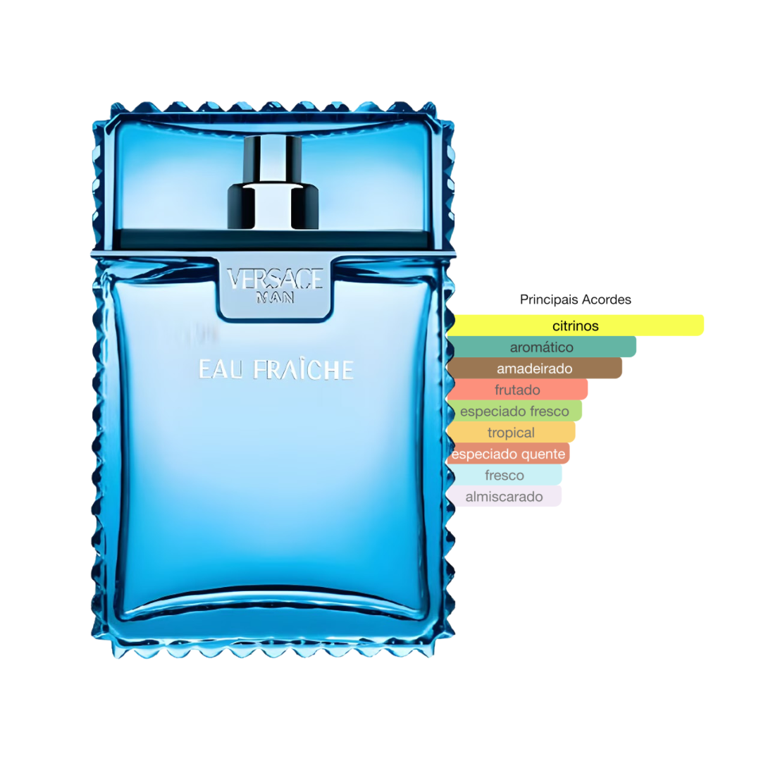 Perfume Versace Man Eau Fraîche Masculino Eau de Toilette - Imagem 1