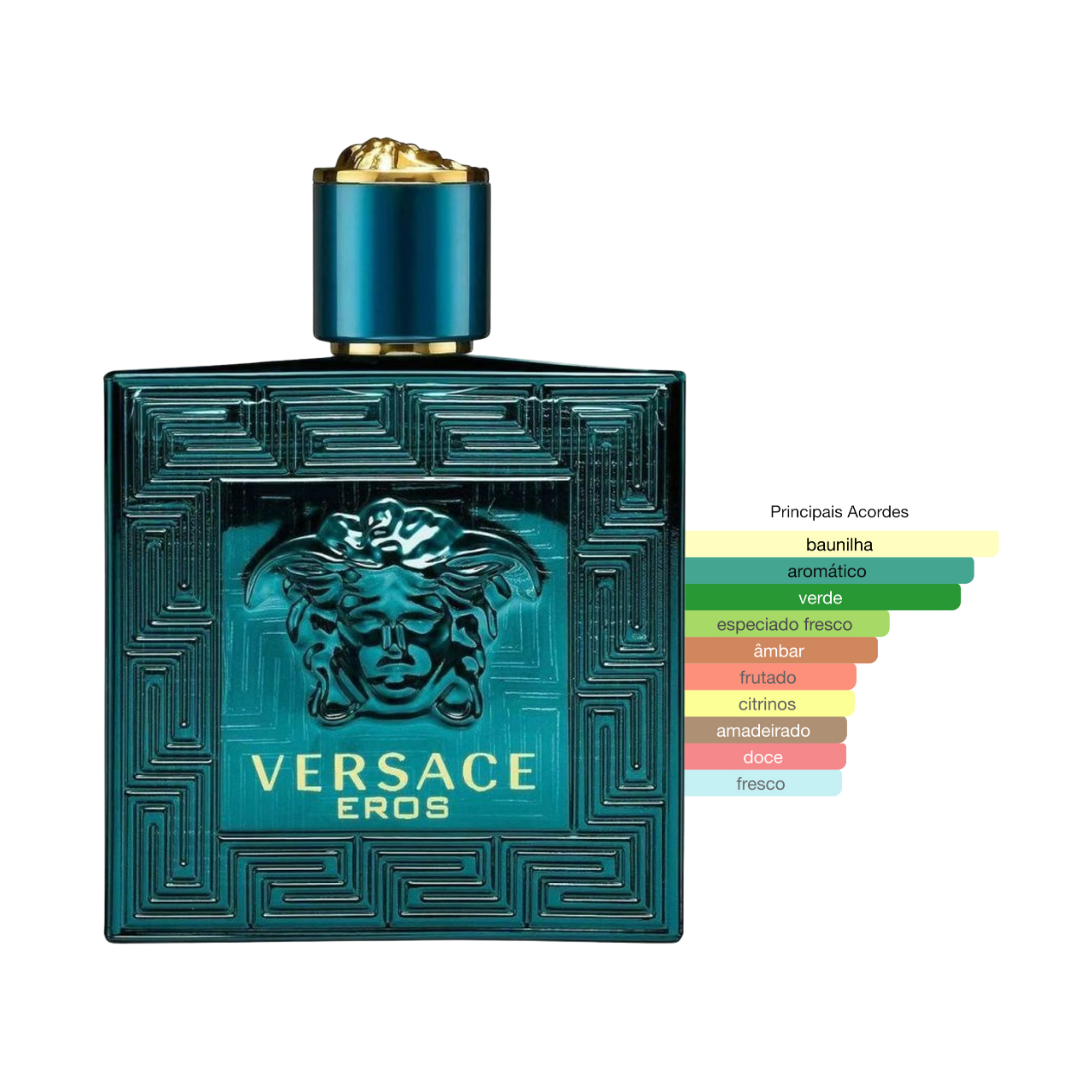 Perfume Versace Eros Masculino Eau de Toilette - Imagem 1