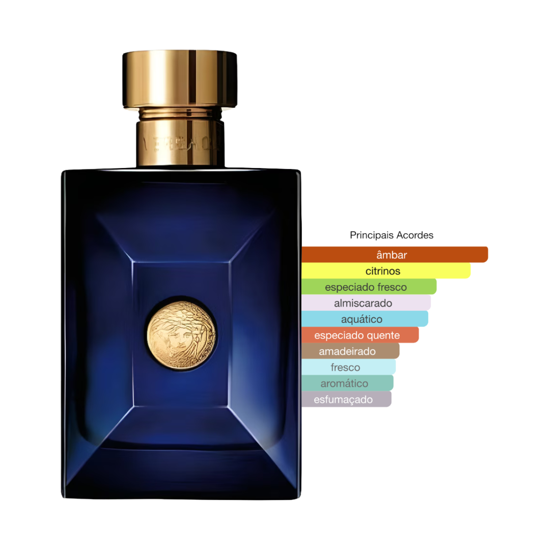 Perfume Versace Dylan Blue Pour Homme Masculino Eau de Toilette - Imagem 1