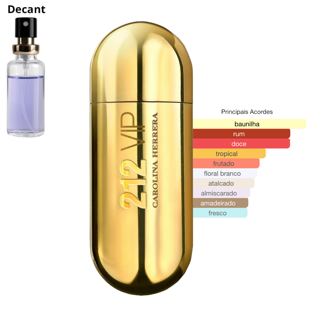 Decant - 212 VIP Carolina Herrera Feminino Eau de Parfum - Imagem 1