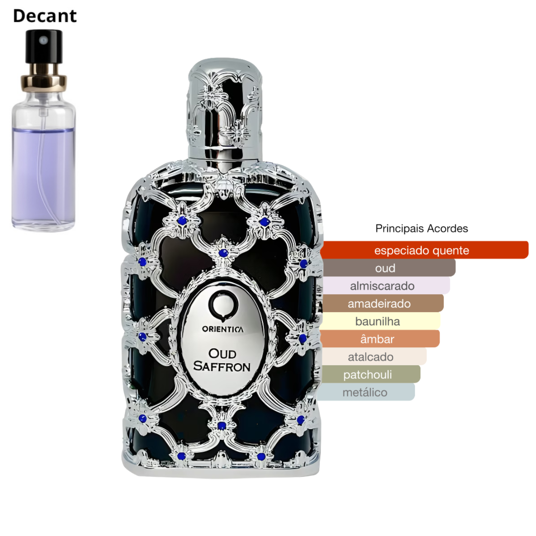 Decant - Oud Saffron Orientica Masculino Eau de Parfum - Imagem 1