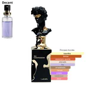 Decant - His Confession Lattafa Masculino Eau de Parfum