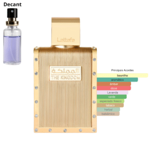 Decant - The Kingdom Lattafa Masculino Eau de Parfum