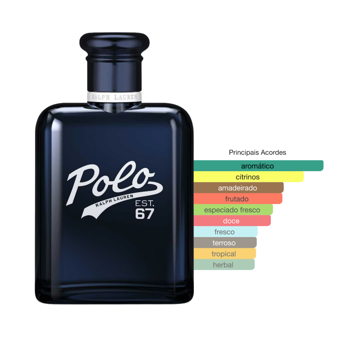 Perfume Polo 67 Ralph Lauren Masculino Eau de Toilette - Imagem 1