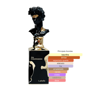 Perfume His Confession Lattafa Masculino Eau de Parfum