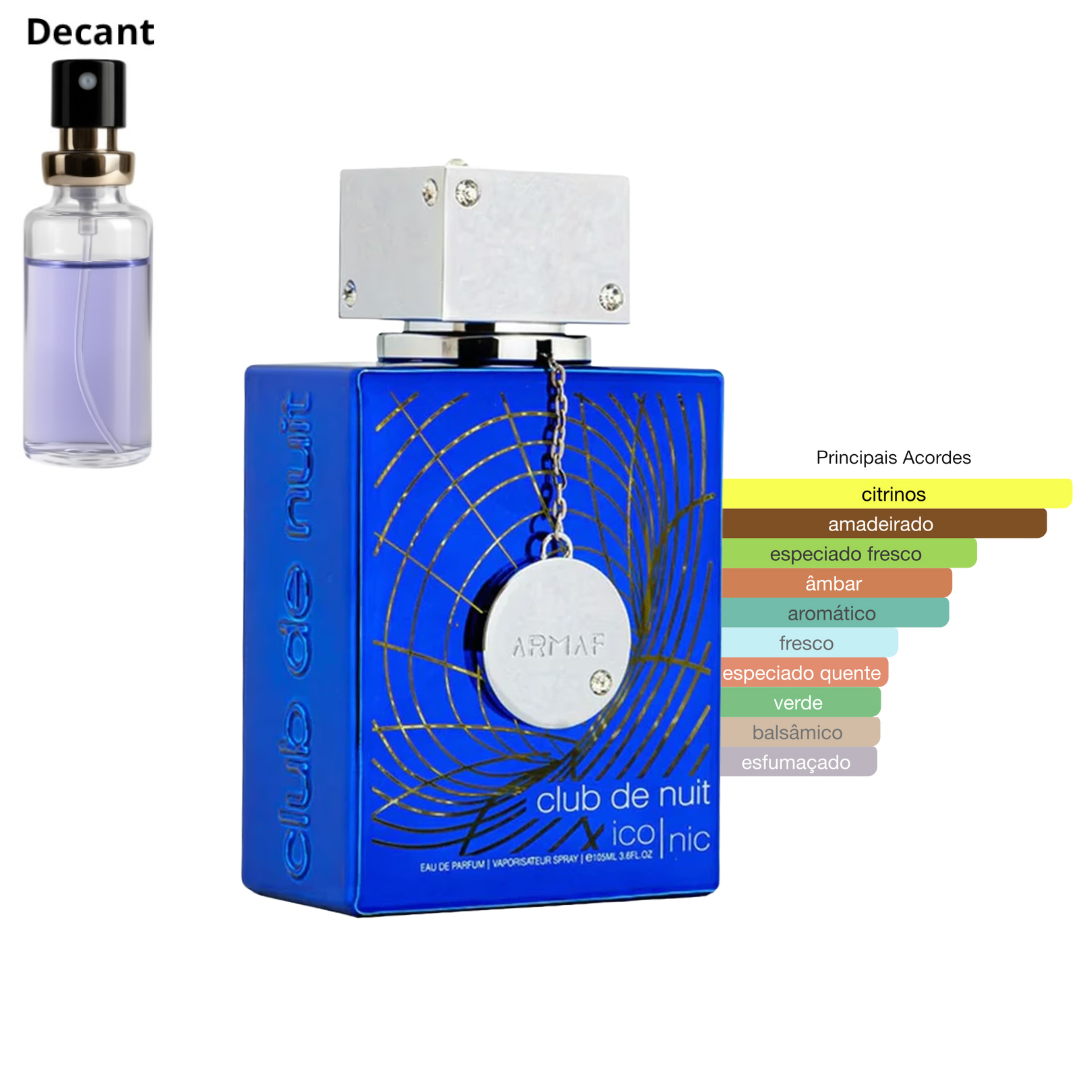 Decant - Club de Nuit Iconic Armaf Masculino Eau de Parfum - Imagem 1