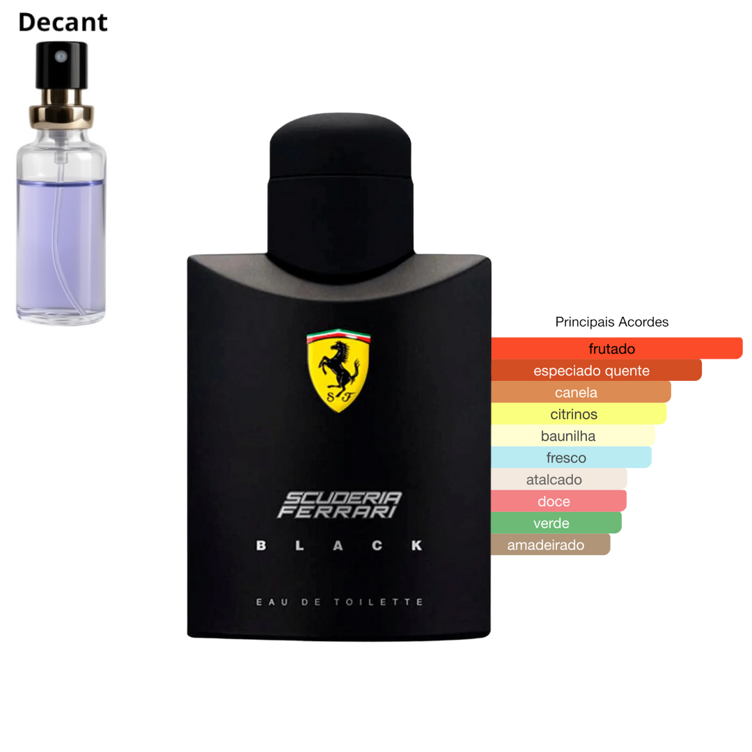 Decant - Scuderia Ferrari Black Masculino Eau de Toilette - Imagem 1